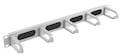 Lanberg Organizator cabluri perie Lanberg AK-1203-S 19 inch 1U gri (AK-1203-S)