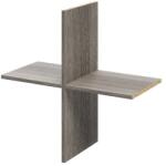 GOODHOME Rafturi, gri stejar, 75 x 75 cm GoodHome Atomia Raft