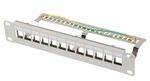 Lanberg Panou Keystone Lanberg PPKS-9212-S 12 porturi gri 1U 10 (PPKS-9212-S)