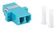 Lanberg Adaptor retea fibra optica cu conectori LC/UPC, Lanberg 43375, MM DUPLEX OM3, turcoaz (FA-LCUP-MD31-0001-TQ)