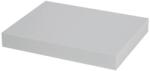 GOODHOME Polita GOODHOME Cusko, melamina, 30 x 23.5 x 3.8 cm, argintiu Raft