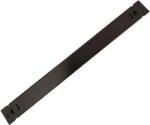 Spacer Panou gestionare cabluri SPACER, tip masca orizontala blank, 19 inch, 1U, 0.8mm, negru (SPCM-1UF-BK-02) - pcforge