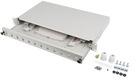 Lanberg Patch panel fibră Lanberg 12 porturi gri 1U rack 19 (FOP1-12SS-LDS)