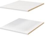 GOODHOME Pachet 2 rafturi, alb, 50 x 58 cm GoodHome Atomia Raft