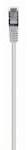 Gembird Cablu, Gembird, RJ45 cat. 6A, 0.5m, Alb (PP6A-LSZHCU-W-0.5M)