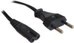 Spacer Cablu alimentare Spacer casetofon, 1.8m, intrare Euro plug, iesire C7, 6A, negru (SPPW-EUPG-C7-6A-1.8)
