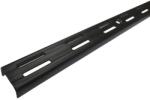 FORM Vergea verticala cu fante duble FORM, 200 cm, negru mat Raft