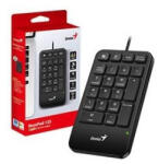 GENIUS Vezetékes Numerikus Billentyűzet Numpad 125 USB Fekete (NUMPAD 125) - snaigeshop
