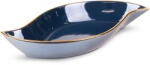 Eurofirany Amora1 kerámia tál Gránátkék 36x19x6 cm