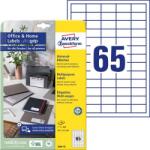 Avery-Zweckform Etikett, univerzális, 38x21, 2 mm, AVERY ZWECKFORM, 650 etikett/csomag (AY366610) - officesprint