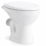 Water Fun CORI || mélyöblítéses WC csésze ülőkével, kerámia, fehér, hátsó kifolyású (WCV-001)