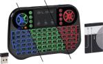 Blow 84-256# Vezeték Nélküli Billentyűzet 2.4 ghz+Bluetooth Miniks-6 +Touchpad - xupe