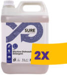 Diversey SURE Machine Dishwash Detergent Folyékony gépi mosogatószer 5L (Karton - 2 db)