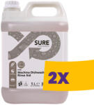 Diversey SURE Machine Dishwash Rinse Aid Folyékony savas gépi öblítőszer 5L (Karton - 2 db)