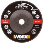 WORX Disc abraziv WORX WA6074, 76 mm, compatibil cu WX801, durabil si eficient (WA6074)