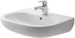 Duravit D-Code - Mosdókagyló 550x430 mm, túlfolyóval, csapfurattal, fehér színben 2310550000 (2310550000)