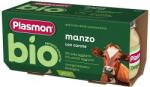 PLASMON Био пюре Plasmon - Говеждо с моркови, 6 м+, 2 х 80 g (1315) - ozone
