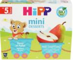 Hipp Био десерт Hipp - Круши и ябълки, 6м+, 4 х 100 g (5800) - ozone