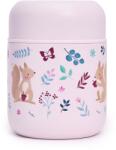 Miniland Термос за храна Miniland - Squirrel, 280 ml, розов (89733)