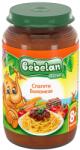 Bebelan Ястие Bebelan Puree - Спагети болонезе, 220 g (5879) - ozone