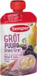 Semper Овесена каша Semper - Пауч със сини сливи, 120 g (6977) - ozone