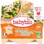 Babybio Био меню Babybio - Пуешко, картофи и зелен фасул, 12 м+, 230 g (3288131501611) - ozone