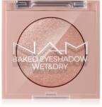 NAM Baked Eyeshadow csillogó szemhéjfesték árnyalat 1 Moonlight 4 g