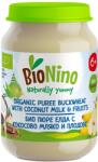 BioNino Био пюре BioNino - Елда с кокосово мляко и плодове, 6 м+, 190 g (F06030011A0005) - ozone
