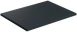 Omnires Cadita de dus, Omnires AQUAROCK, compozit, 90x100 cm, grafit (AQUAROCK90-100BLV)