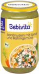 Bebivita Био ястие Bebivita - Талиатели със спанак, сметана и зеленчуци, 250 g (16211-01) - ozone