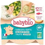 Babybio Био меню Babybio - Пъстърва и зелен фасул, 12 м+, 230 g (3288131501635) - ozone