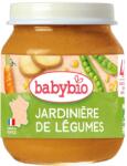 Babybio Био зеленчуково пюре Babybio - Градински зеленчуци, 4 м+, 130 g (3288131502434) - ozone