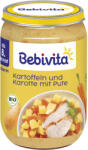 Bebivita Био ястие Bebivita - Картофи, зеленчуци и пуешко, 220 g (15610-01) - ozone