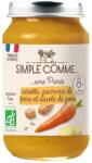 Simple Comme Био зеленчуково пюре Simple Comme - Със свинско, моркови и картофи, 8 м+, 200 g (3288131900704) - ozone