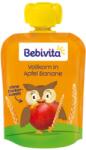 Bebivita Плодова закуска Bebivita - Пълнозърнеста спелта с ябълка и банан, 90 g - ozone