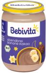 Bebivita Био млечна каша Bebivita Лека нощ - Грис с банан и шоколад, 190 g (14602) - ozone