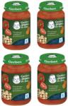 Nestle Био ястие Nestle Gerber Organic - Пуешко с моркови и домати, 4 х 190 g (4х 12460151) - ozone