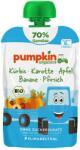 Pumpkin Organics Био пюре Pumpkin Organics - Пауч с тиква, морков, ябълка и банан, 100 g (210708) - ozone