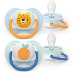 Philips játszócumi Ultra Air happy leopárd 0-6hó fiús 2db - babamarket