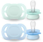 Philips játszócumi Ultra Start neutral 0-2hó fiús 2db - babamarket