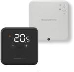 Honeywell Home YT42BRFT22 Szett, DT4R vezeték nélküli termosztát, fekete + R9H kapcsolóegység (YT42WRFT20)