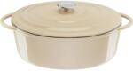 Tefal Lov Öntöttvas Ovális Sütőtál fedővel 34cm 7.2L Bézs E25906 (E25906)