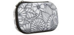ZIPIT Penar cu fermoar, ZIPIT Color In Storage box - Big Flowers (ZP-195984) Penar