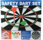  Safety Darts Játék - 42 cm-es Tábla - 6 db Dart (25043)