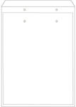  Légpárnás tasak No16/W6 szilikonos fehér 220x340mm - pepita