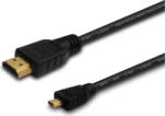 SAVIO Cablu Savio CL-40 Micro HDMI/HDMI 2 m Negru (savkabelcl-40/m)