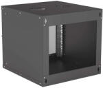 Intellinet 19" 9U Falra szerelhető Rackszekrény Black (714808) - pcland