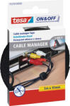 Tesa Banda de legat cabluri Tesa, 5m x 10mm, neagra, 1 bucata (55239-00000-02)