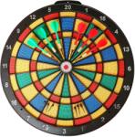 Kubi sport 45 cm-es Puha Céltábla - Műanyag Hegyű Darts - 6 db Nyíllal