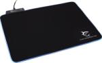 White Shark mouse pad LED LUMINOUS L 350x250mm negru Mouse pad